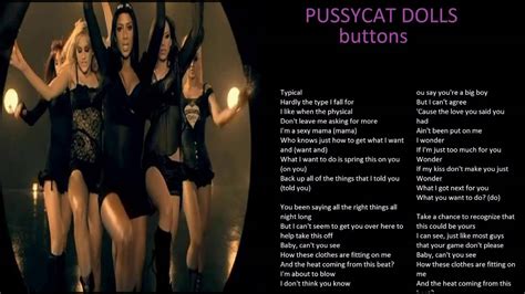 Big Snoop Dogg, with the lead Pussycat. . Buttons lyrics